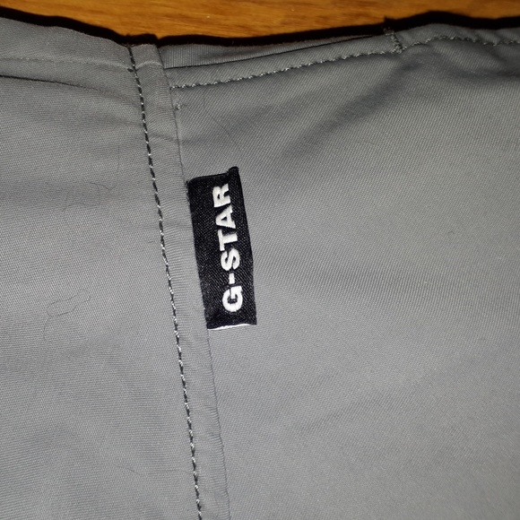 NWT g-star dress size 2 with pockets and fishtail detail. Green with gray colors - Picture 3 of 8